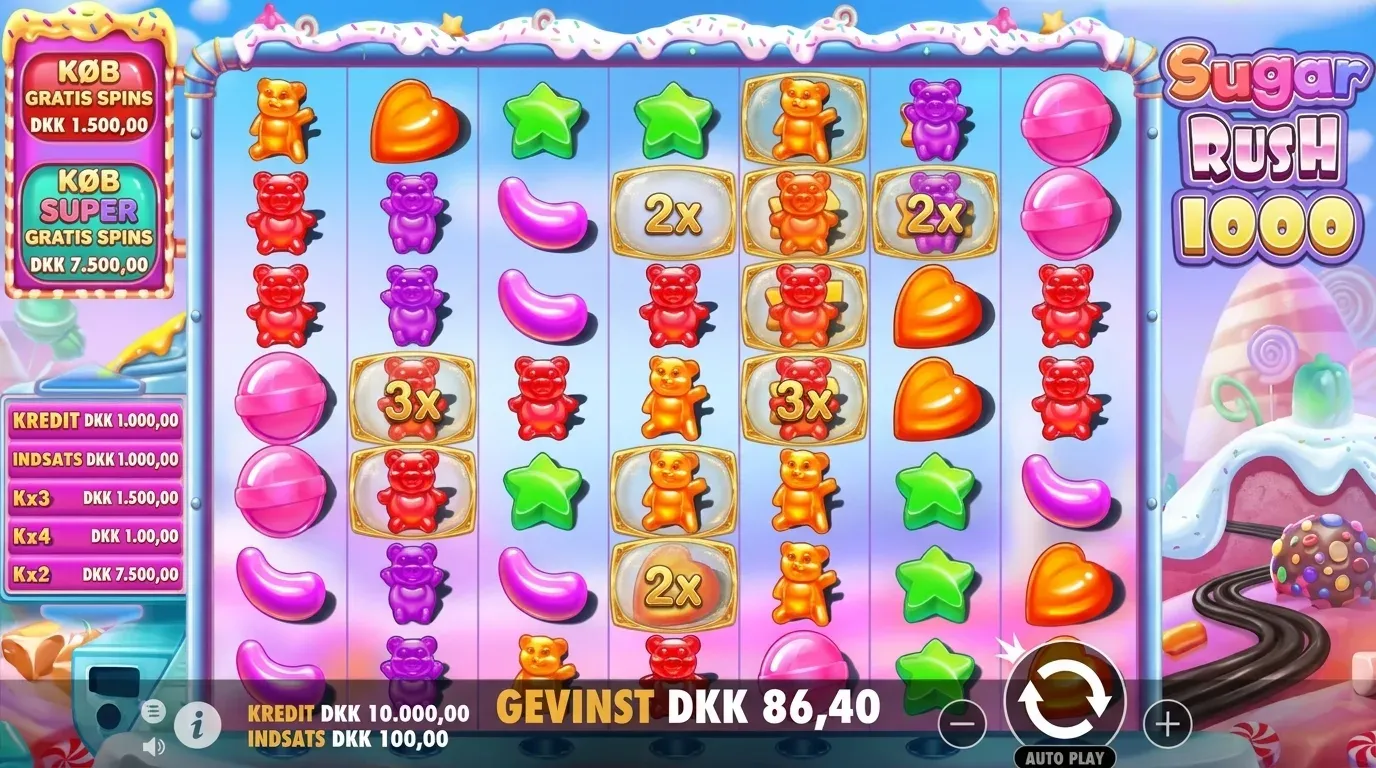 Sugar Rush da DK play
