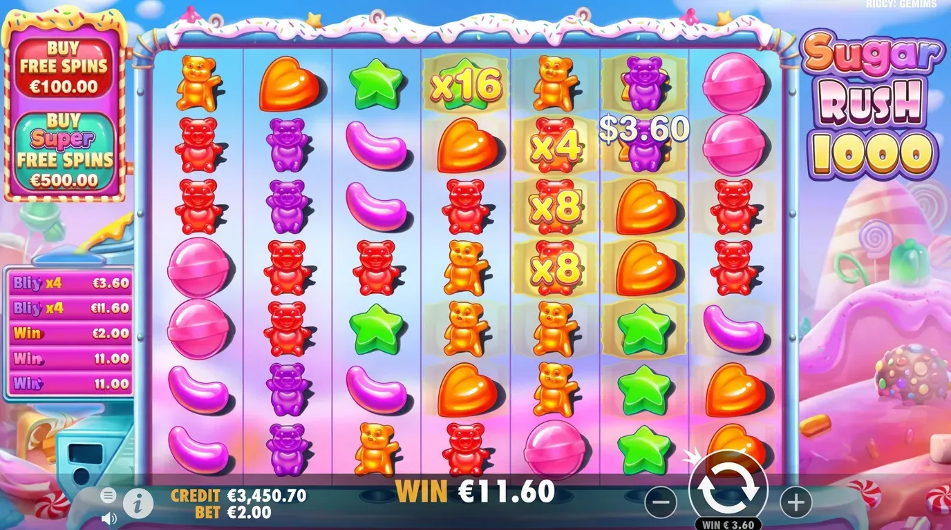 Sugar Rush el GR play