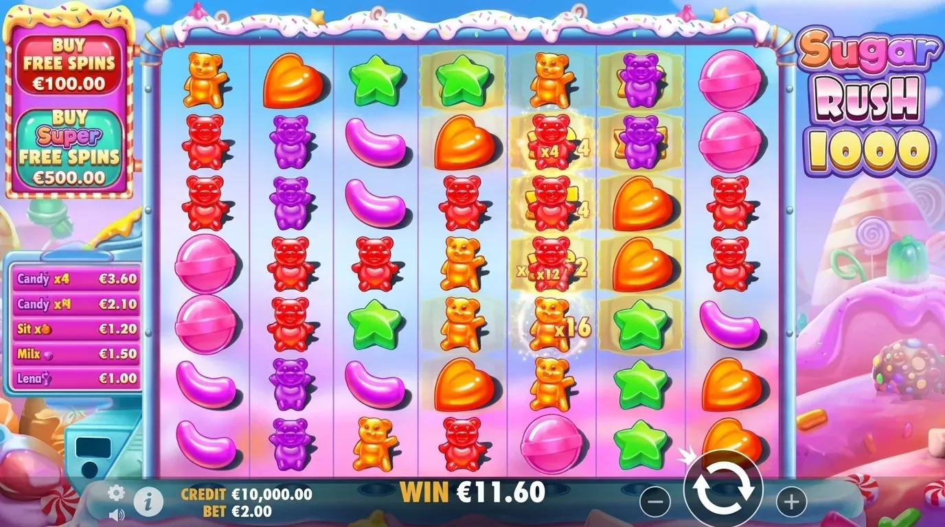 Sugar Rush en IE play