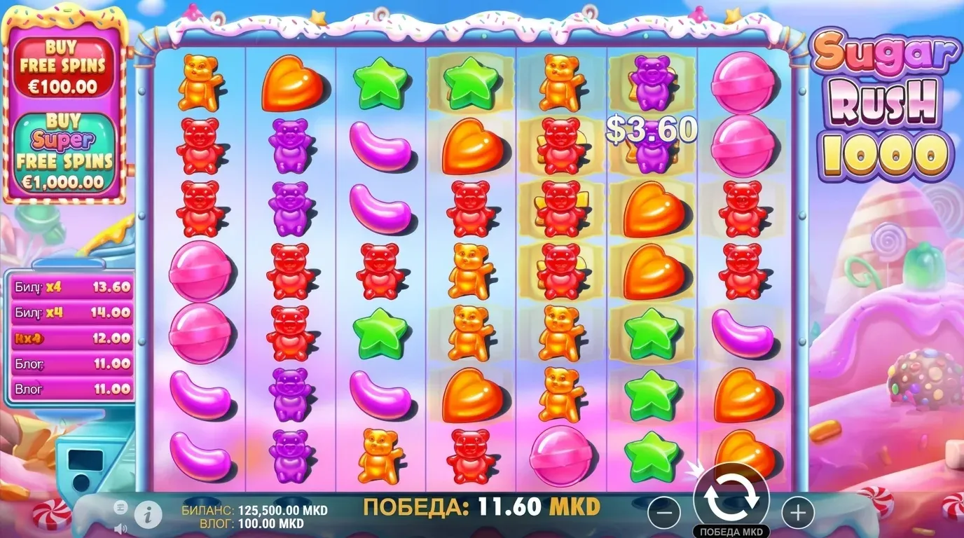 Sugar Rush mk MK play