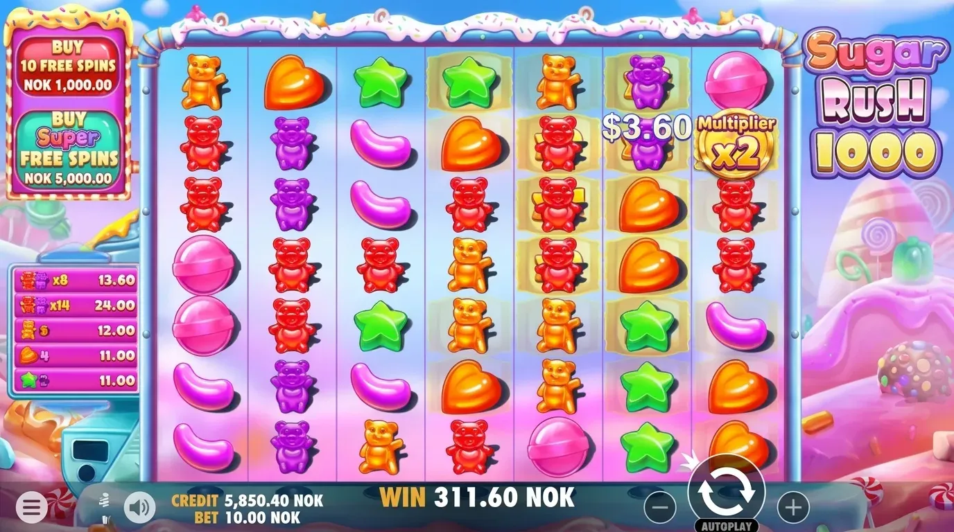 Sugar Rush no NO play