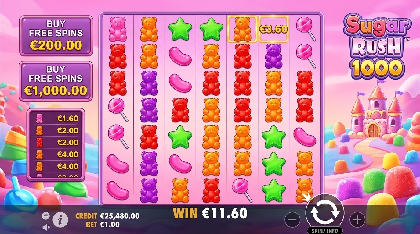 Sugar Rush sk SK play