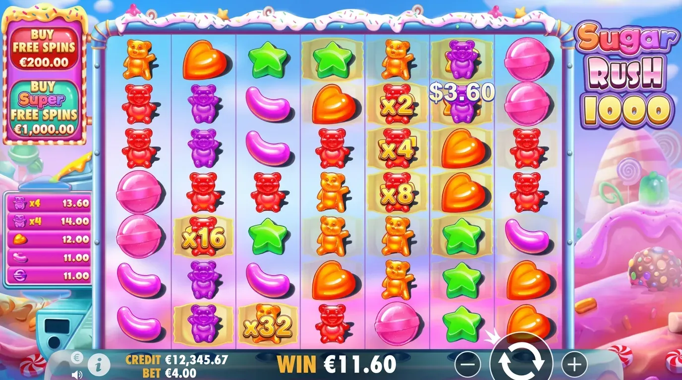 Sugar Rush sl SI play